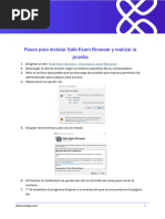 Guía de instalación de Safe Exam Browser | PDF | Ventana (informática ...