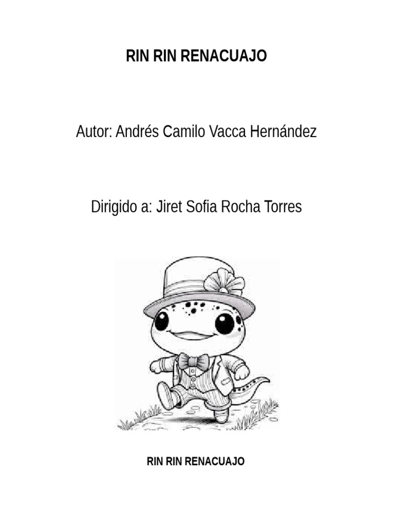 Rin Rin Renacuajo 4 | PDF