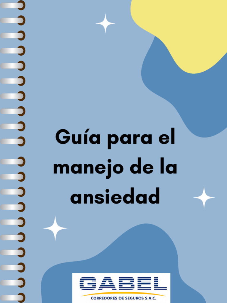 Guia para El Manejo de La Ansiedad | PDF | Ansiedad | Pensamiento