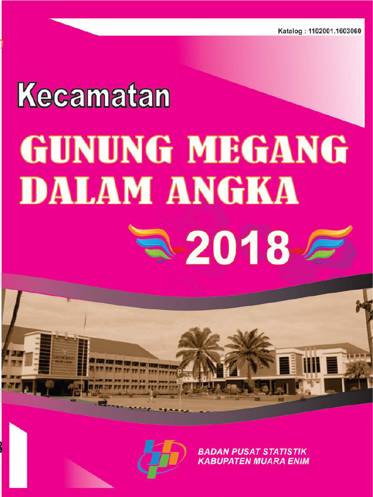 Data Statistik Kecamatan Gunung Megang | PDF