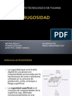 rugosidad