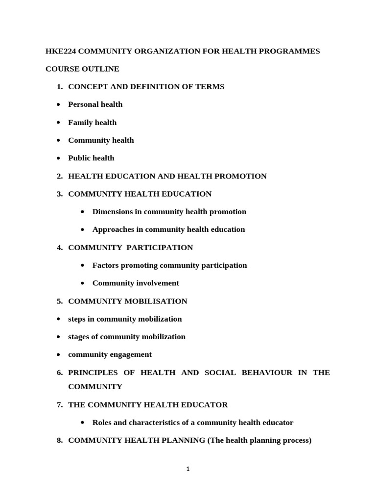 Community Health Survey Participation Needed | PDF | Health Promotion ...