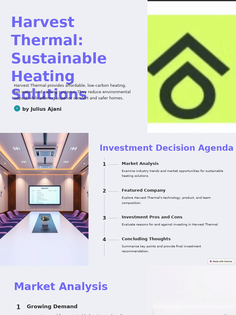 Sustainable Heating Solutions Overview | PDF | Efficient Energy Use ...