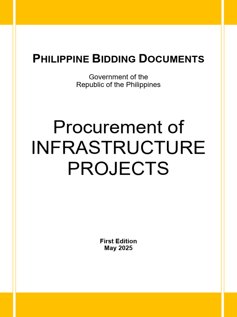 Philippine Bidding Documents for Infrastructure | PDF | Joint Venture ...