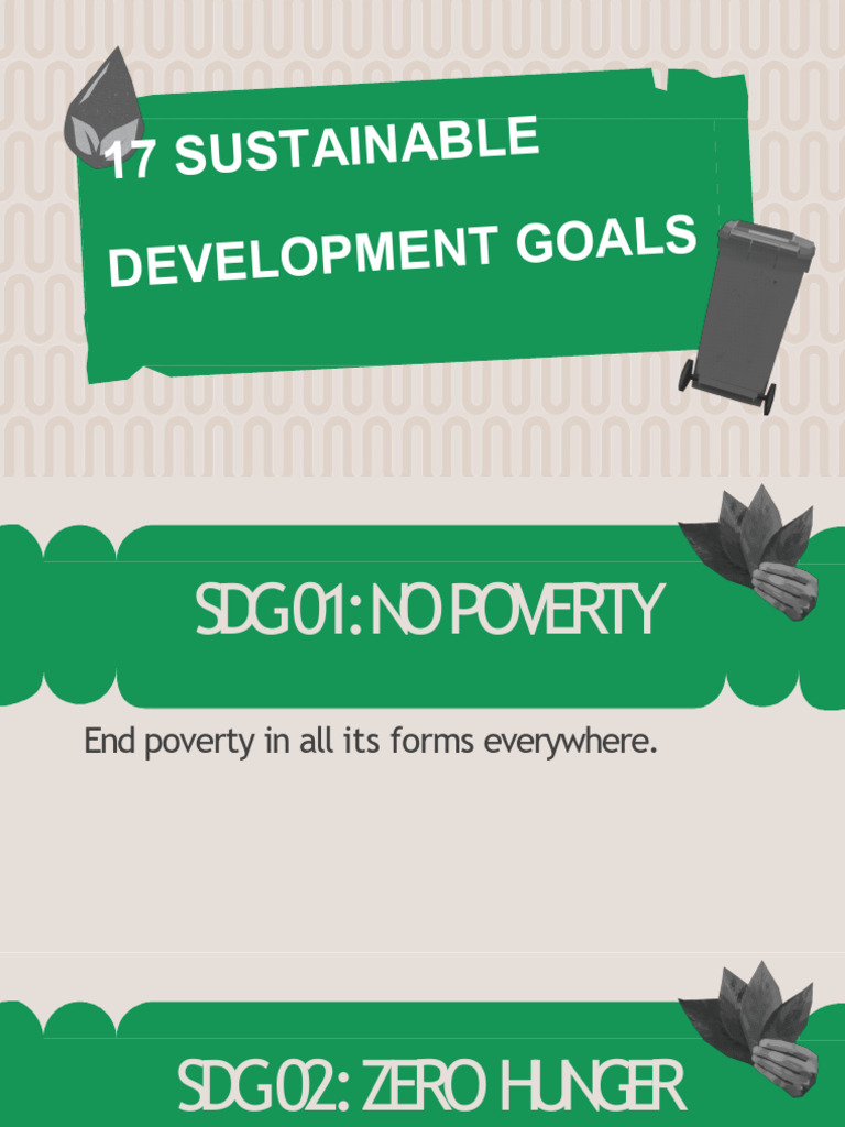 17 Sustainable Development Goals Overview | PDF | Sustainability ...