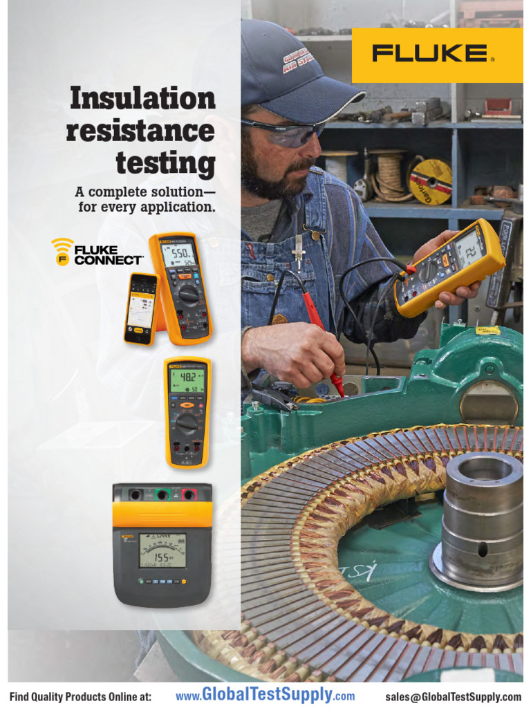Insulation Resistance Testing Guide | PDF | Insulator (Electricity ...