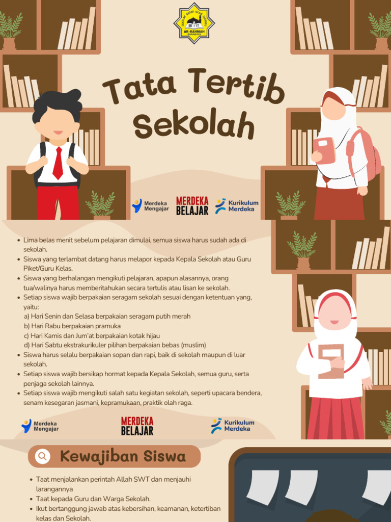 Tata Tertib Siswa di Sekolah | PDF