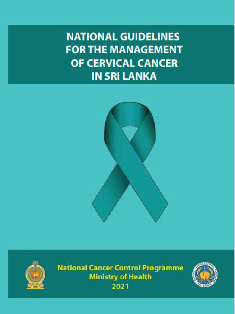 Cervical Cancer Management Guidelines Sri Lanka | PDF | Cervical Cancer ...