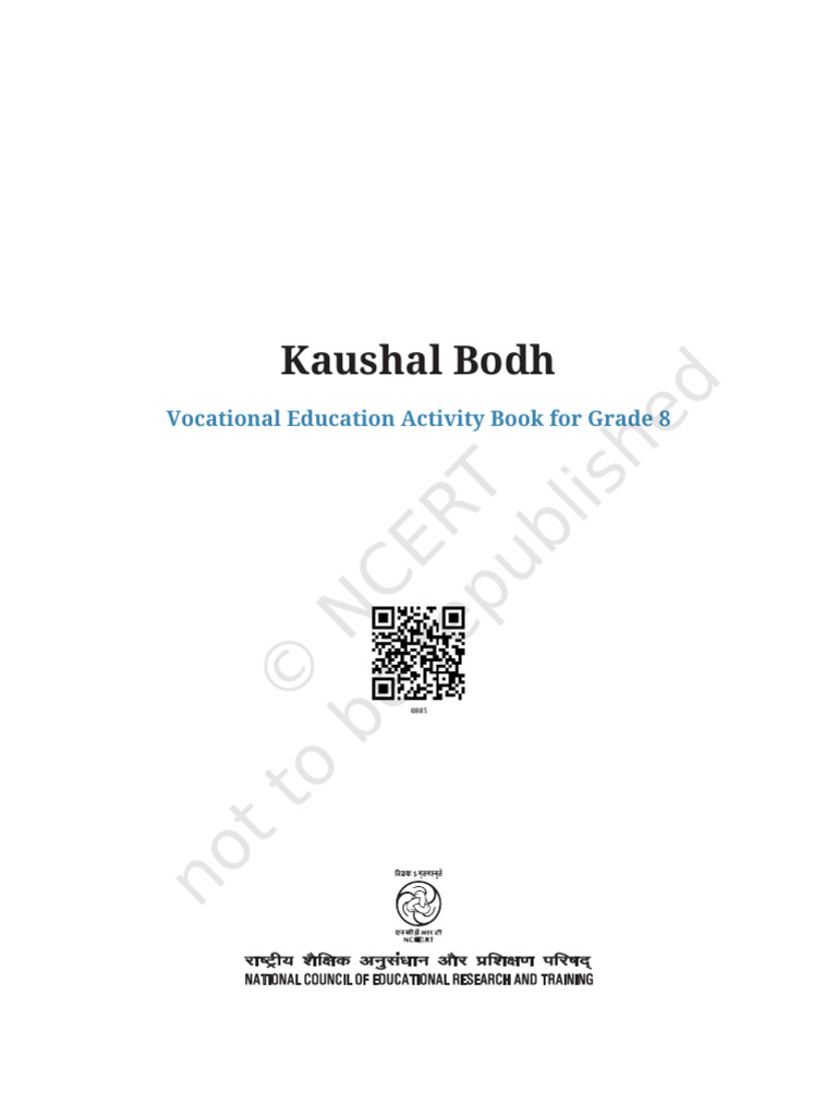 Grade 8 Vocational Education Activity Book | PDF | Educational