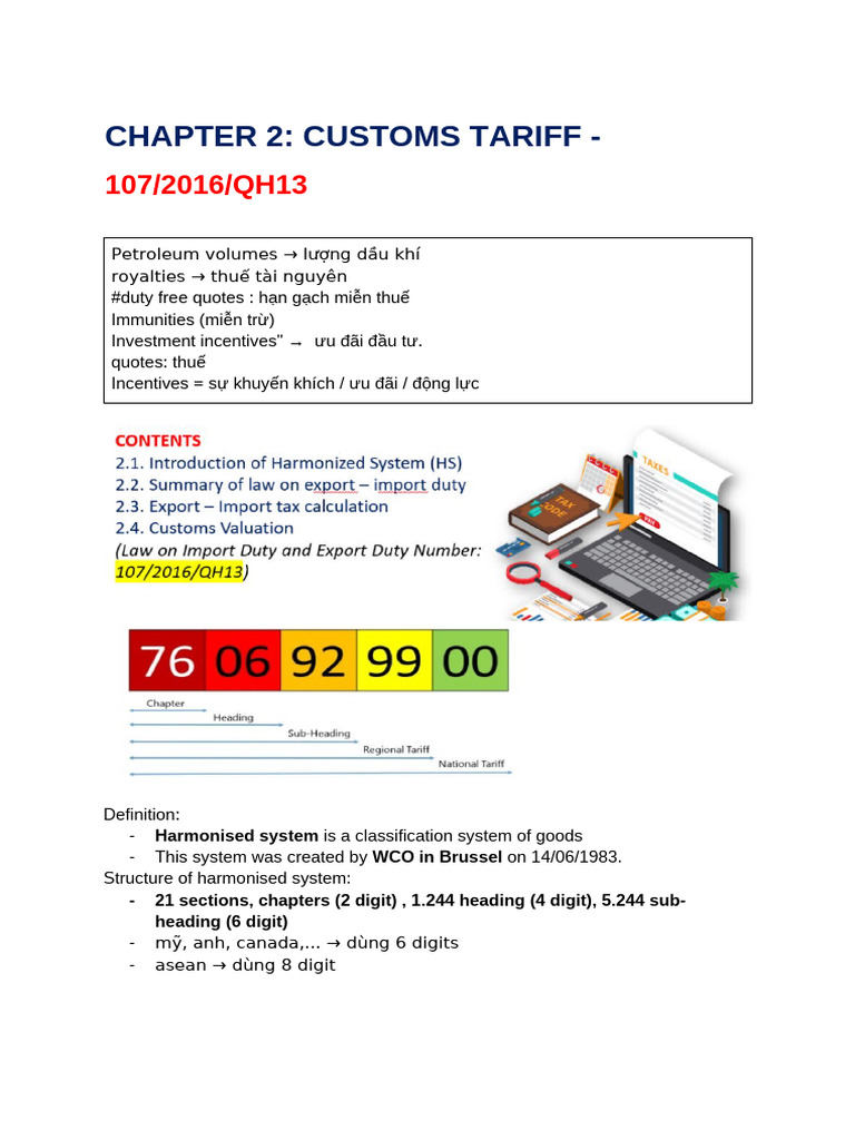 Customs | PDF