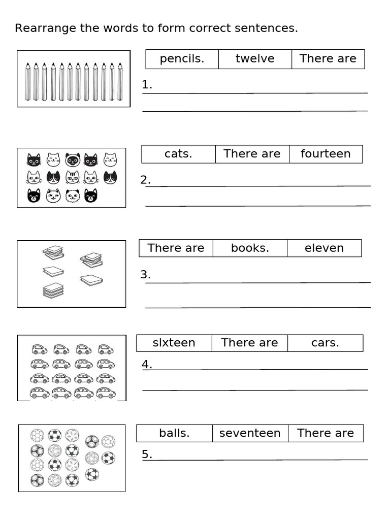 Sentence Rearrangement Exercise | PDF