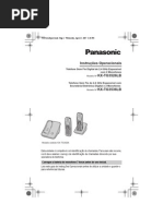 Telefone Sem Fio Digital de 2,4 GHz Expansivel Panasonic KX-TG3526LB