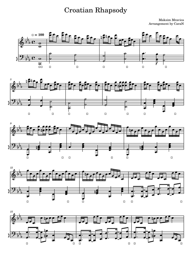 Croatian Rhapsody | PDF