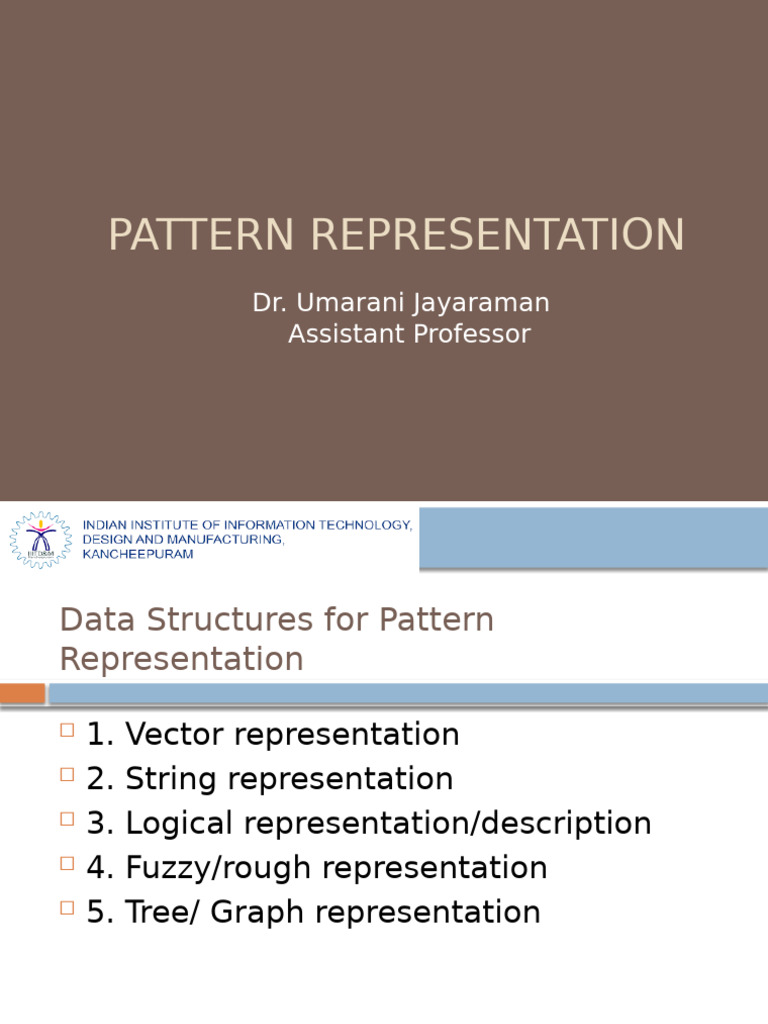 Lect 4 - Pattern Represeantion (PRML) (IIITDMK) | PDF | Combinatorics ...