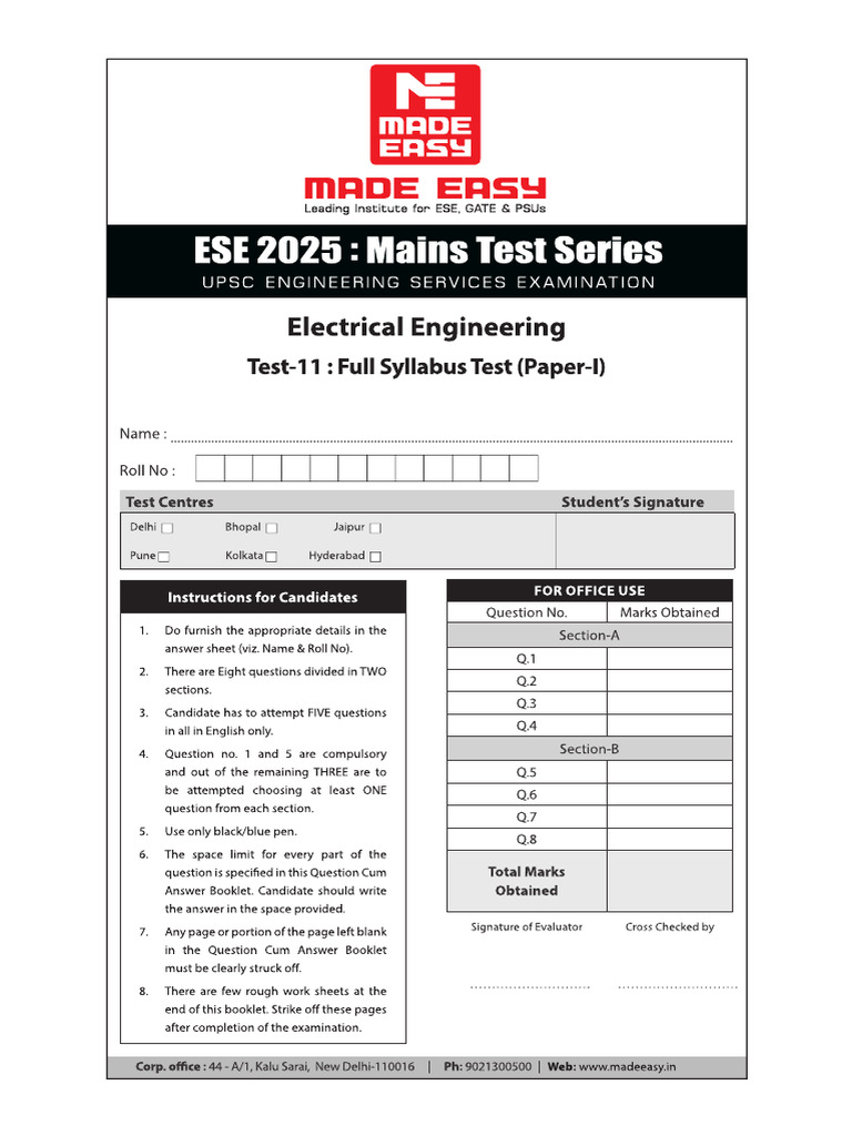 Final FLT 2025 Paper 1 | PDF