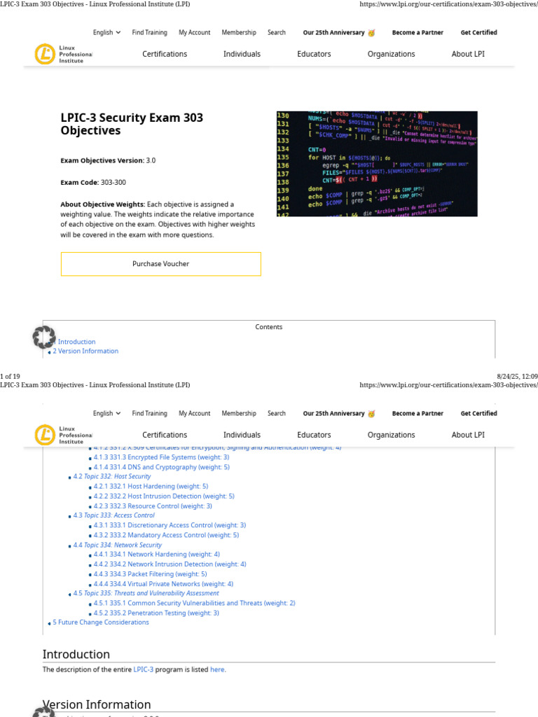 LPIC-3 Exam 303 Versione Security 2.0 – Domande E Risposte Con Simulatore Per 303-200