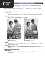 Innominate Dysfunction Treatment Techniques | PDF | Anatomical Terms Of ...