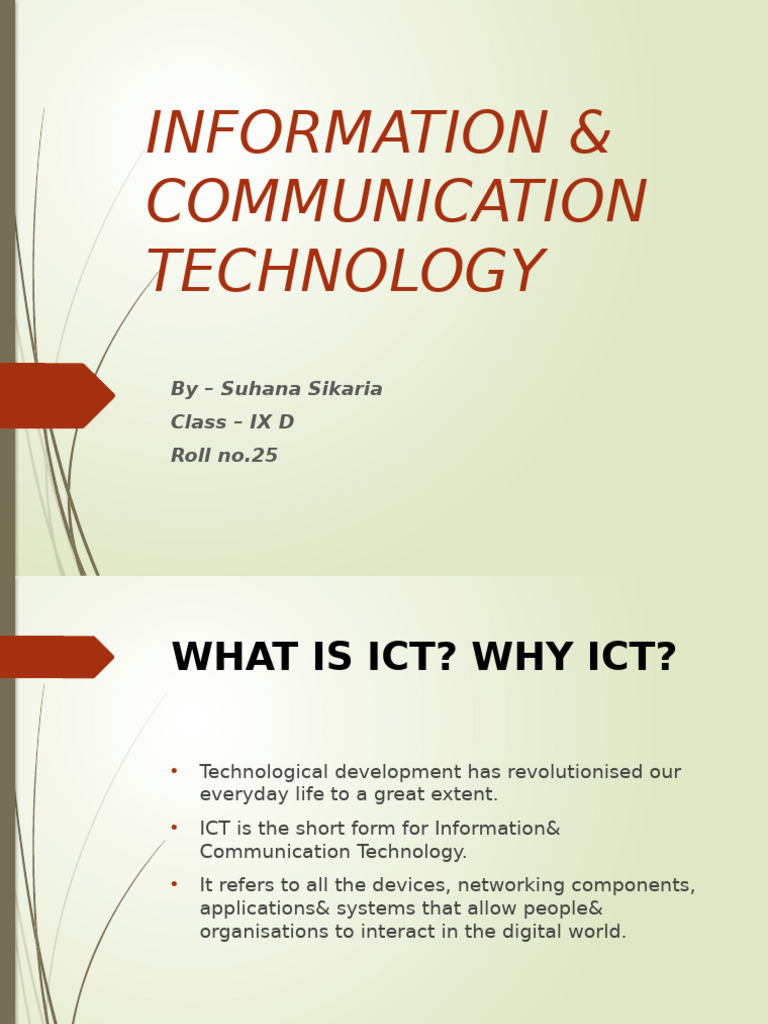 Understanding Information & Communication Technology | PDF | Email ...