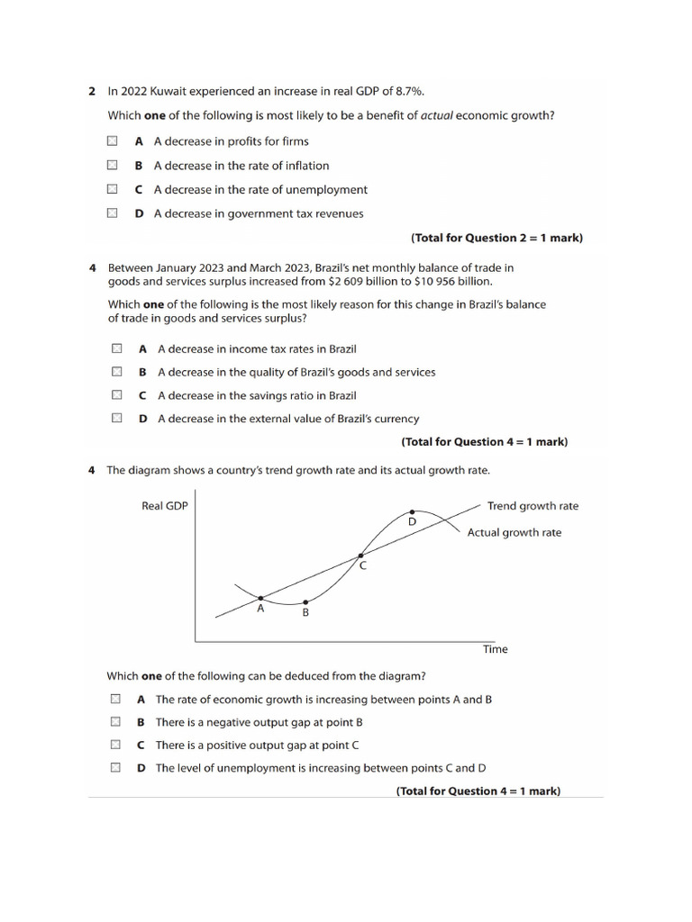 Section A and B | PDF