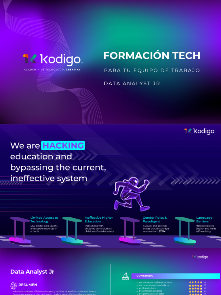 Bootcamp Data Analyst Jr: Aprende Análisis de Datos | PDF | Bases de ...