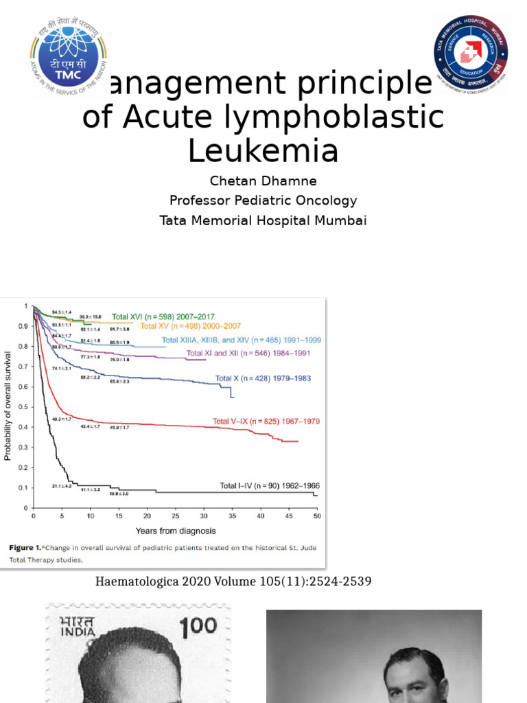 Management of Acute Lymphoblastic Leukemia | PDF | Medical Specialties ...