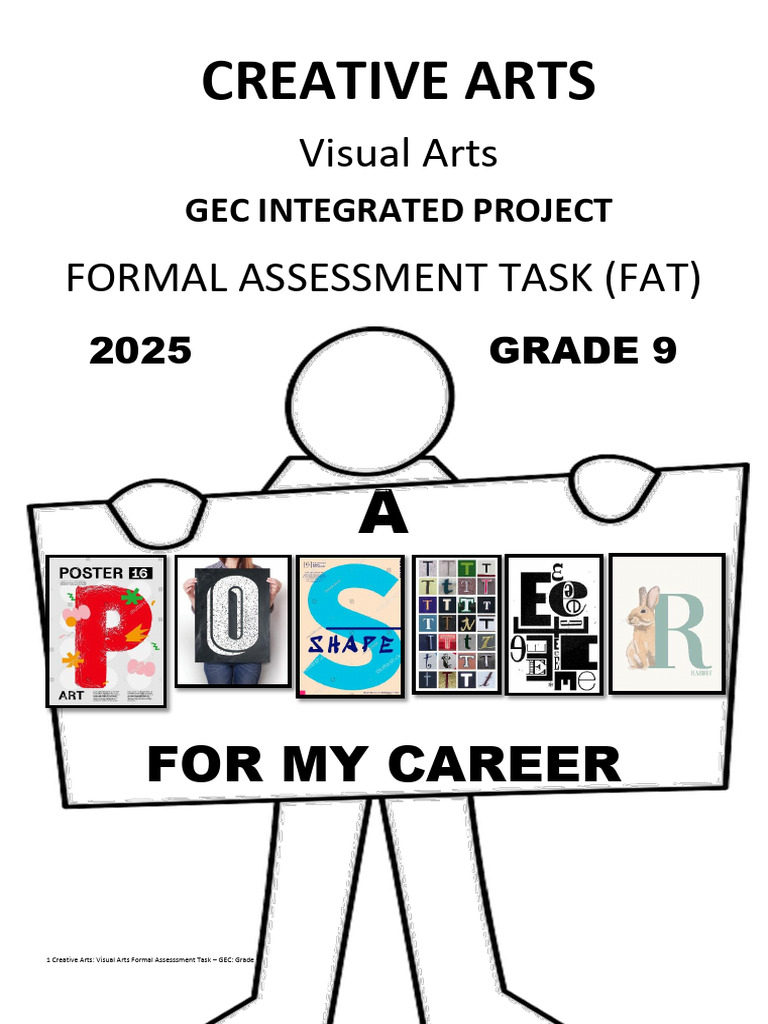 Visual Arts GR 9 GEC Posters | PDF | Page Layout | Typography