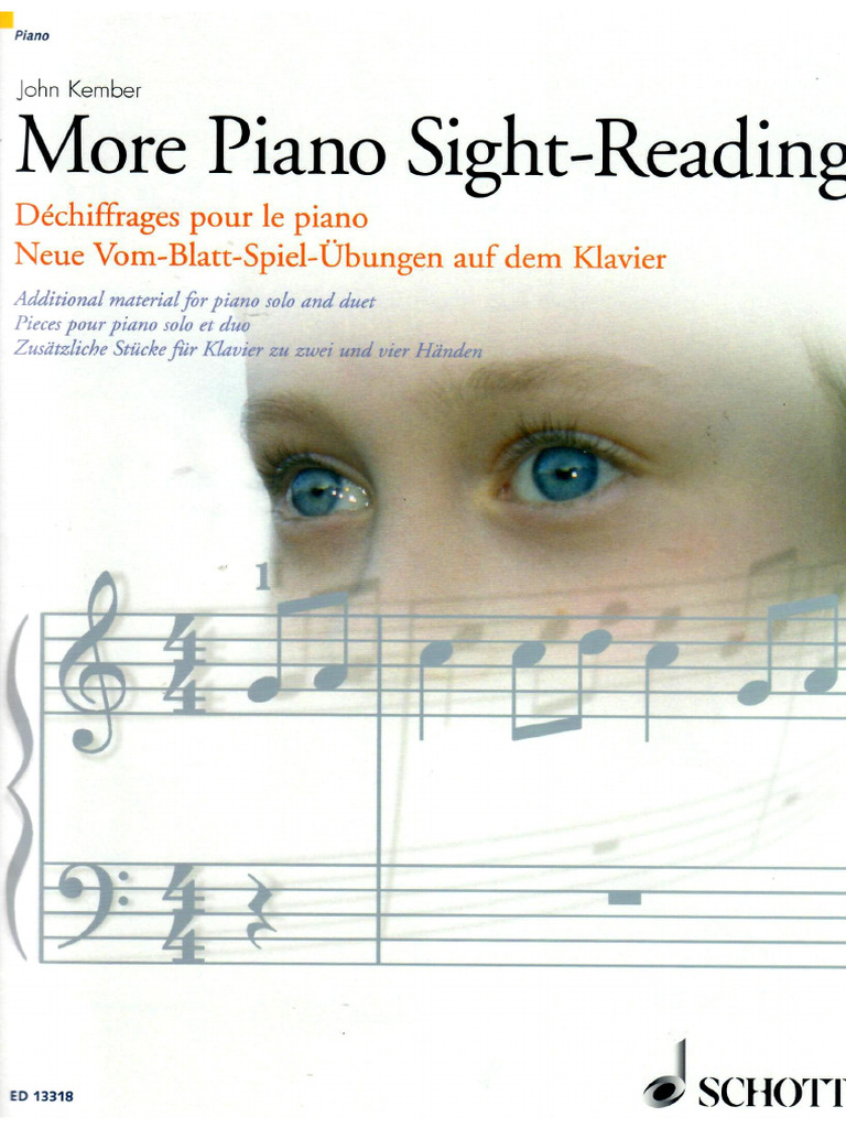 John Kember - Piano Sight-reading Déchiffrage Volume 1 - Partition