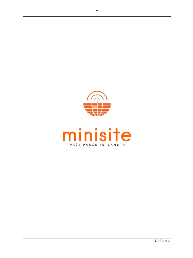 Minisite Ukratko | PDF