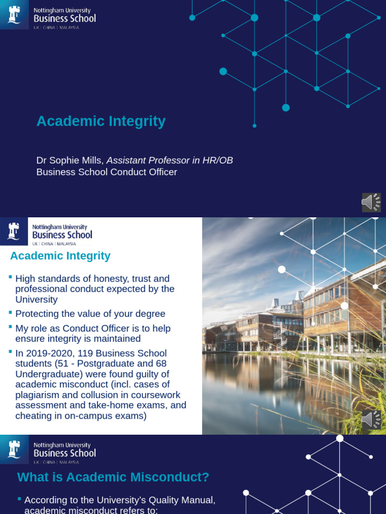 Understanding Academic Integrity Standards | PDF | Academic Dishonesty ...