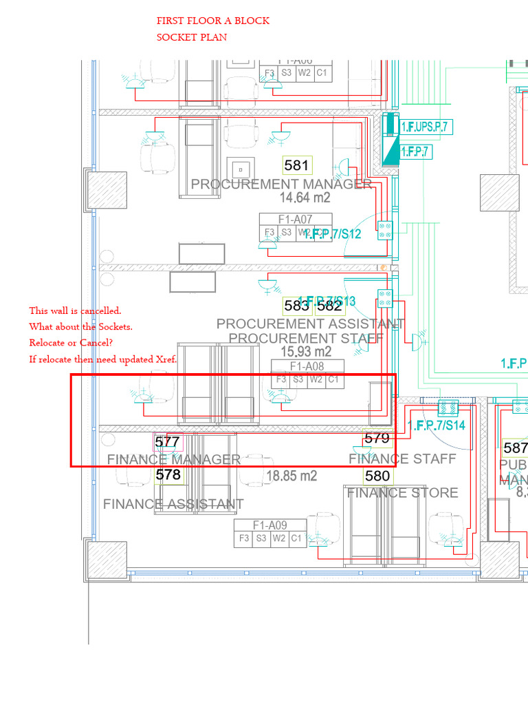 First Floor A Block - Socket | PDF