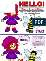 Meet Tilly and Bee!: Help Bee Choose The Right Answers. Click The Correct Option