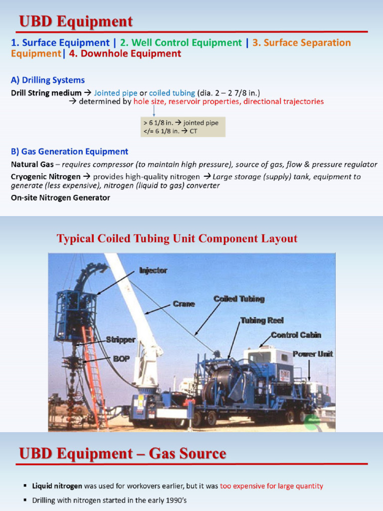 UBD - Equipment - Lecture Slides | PDF