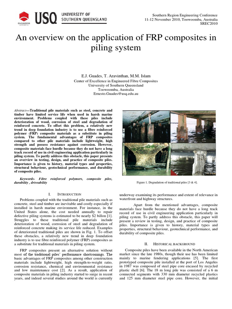 An Overview On The Application of FRP Co | PDF | Fibre Reinforced ...