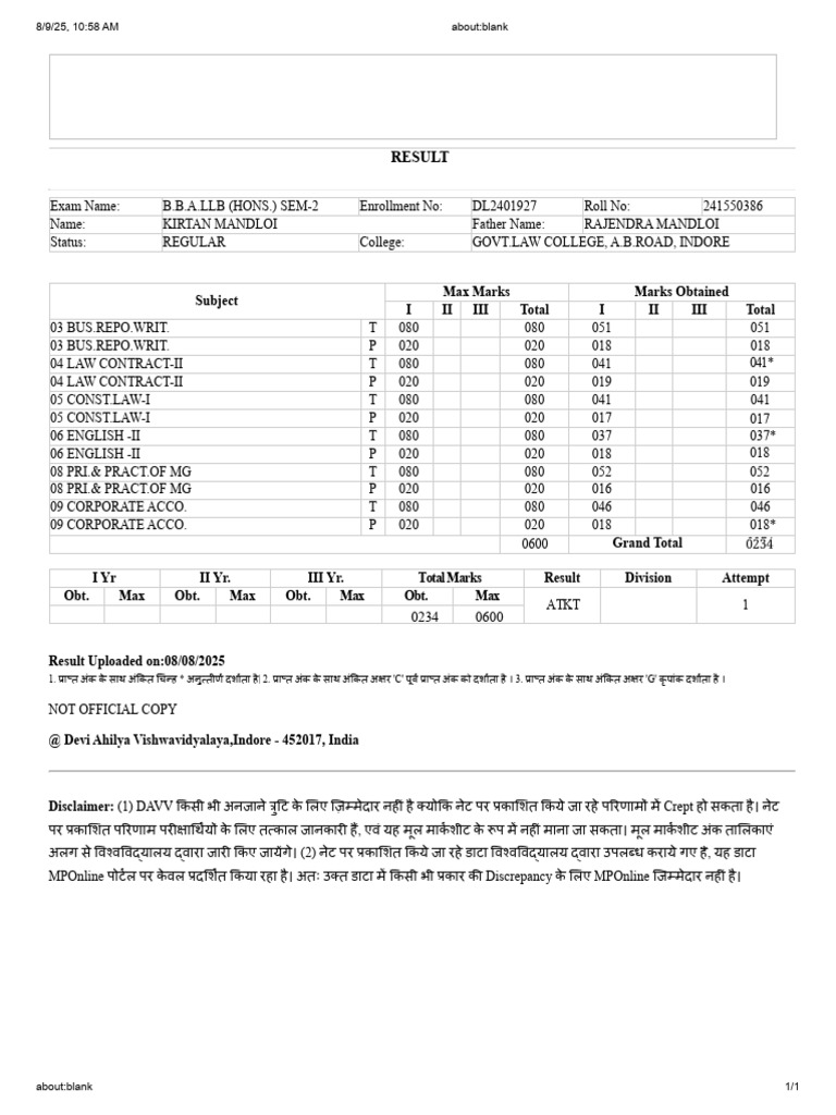 Davv 1 | PDF