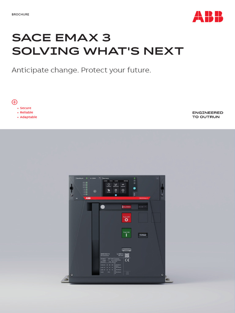 ABB SACE Emax 3 Circuit Breaker Overview | PDF | Embedded System ...