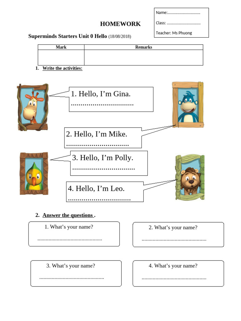 Homework Starter Hello - k6 | PDF