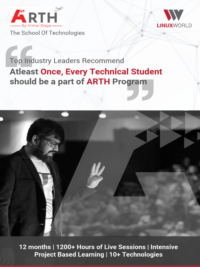 ARTH: 12-Month Tech Training Program | PDF | Mentorship | Learning