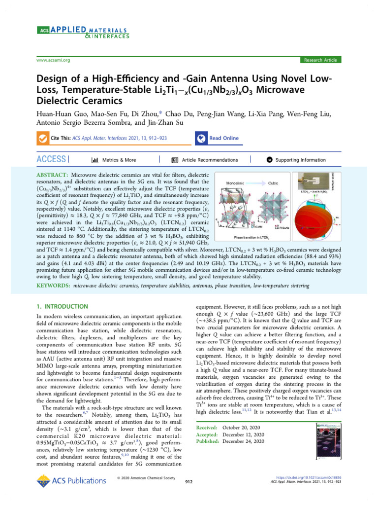 0-136-GHH-Design of A High-Efficiency | PDF | Sintering | Ceramics