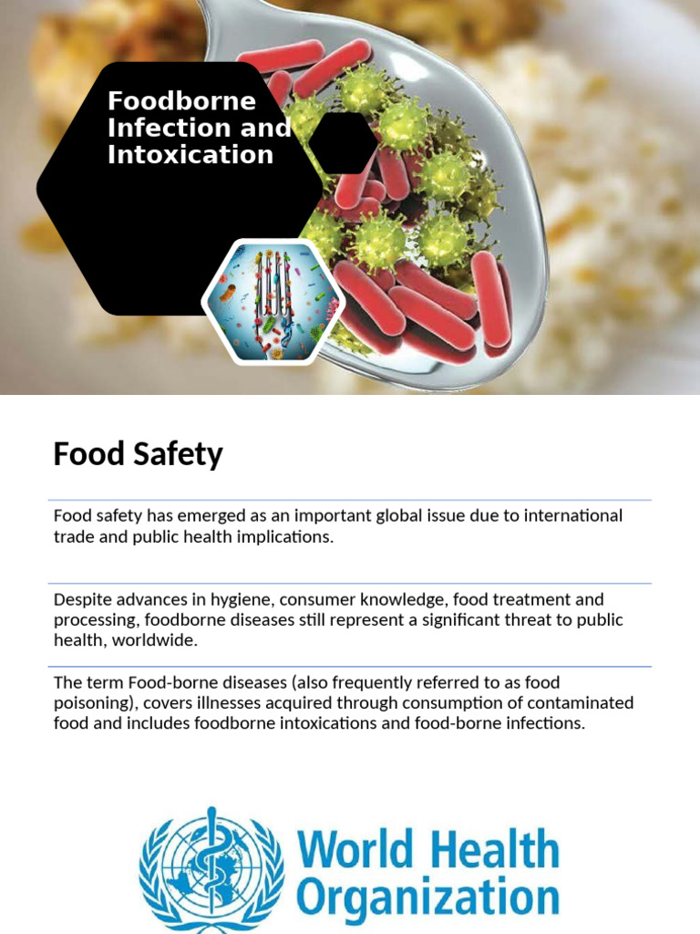 Foodborne Infection vs Intoxication | PDF | Foodborne Illness | Salmonella