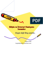 Çocuklar Blog Yazsın