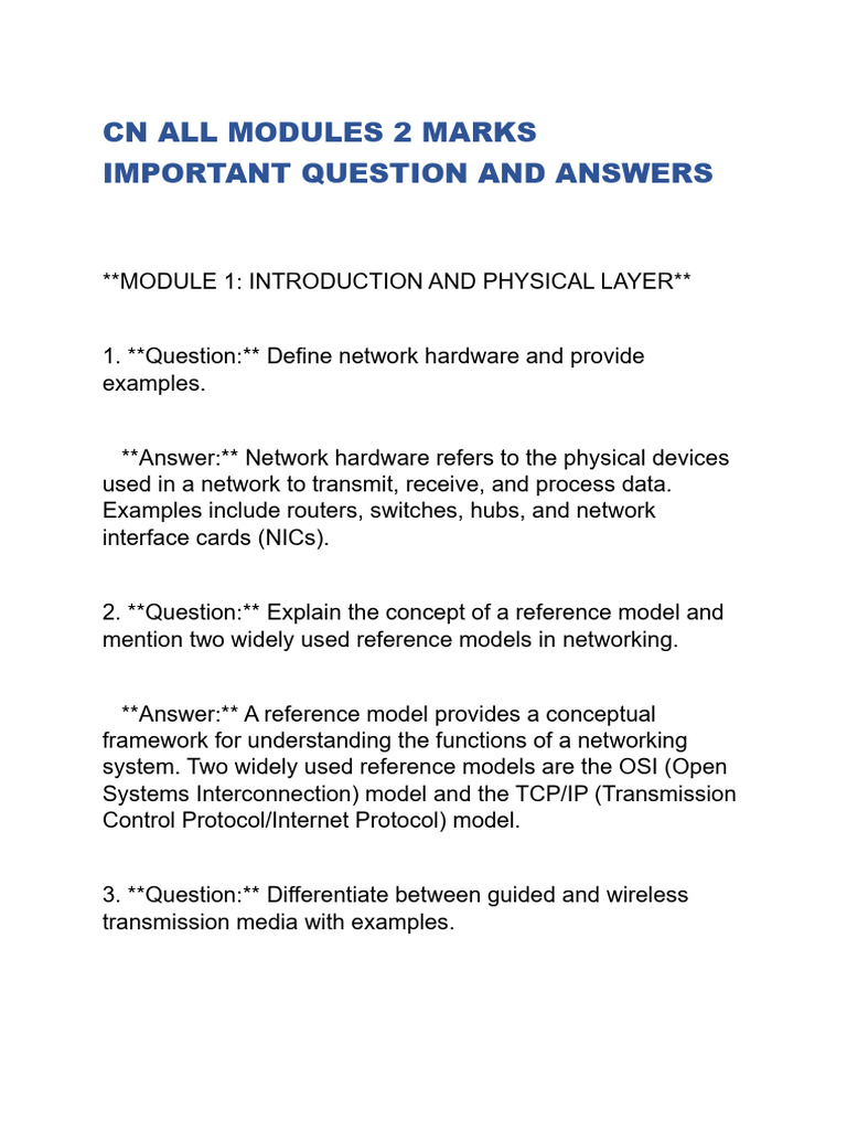 Congestion Control in Networking | PDF | Transmission Control Protocol ...