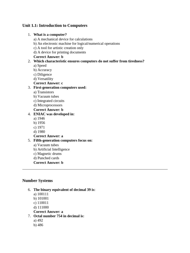 Computing and Software Engineering PQ | PDF | Pointer (Computer ...
