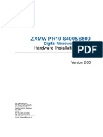 Annex 07-ZXMW PR10 S400&S500 Hardware Installation Guide