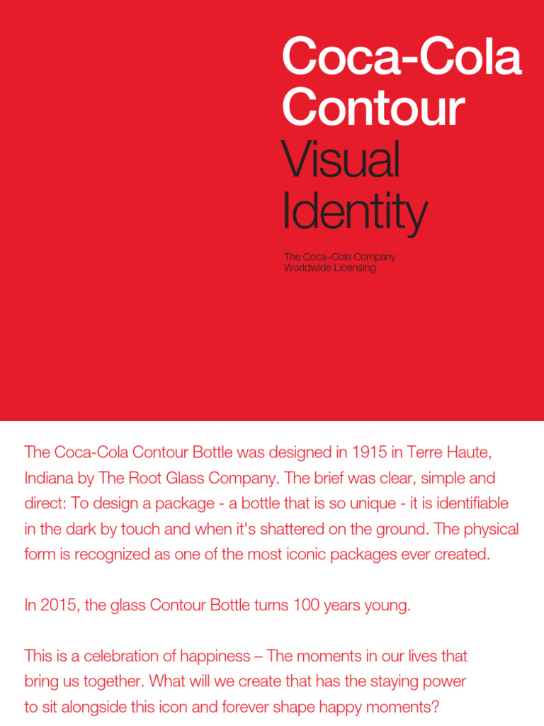 Coca-Cola Contour Bottle 100th Anniversary | PDF | Coca Cola | Cola