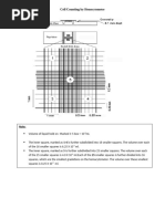 Neubauer Chamber Cell Counting Guide | PDF