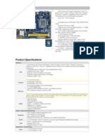 G31M-GS R2.0: Product Specifications