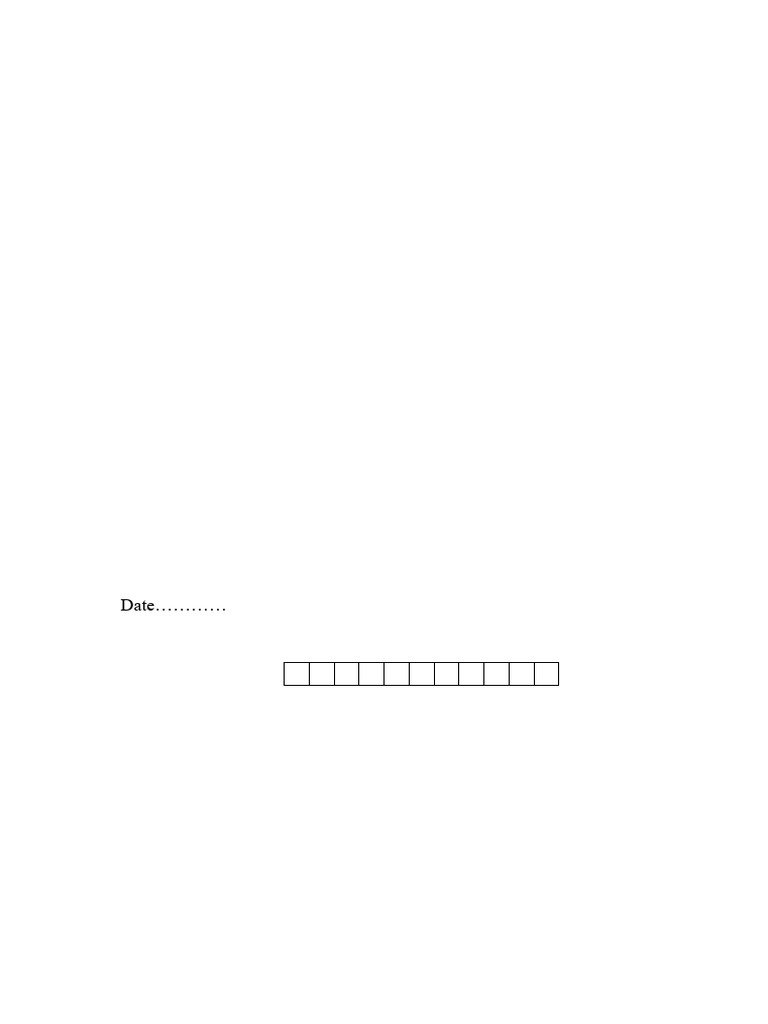 Casual Leave Application Form | PDF