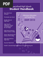 Download SHSAT Student Handbook 2009 by cxiao001 SN90569060 doc pdf