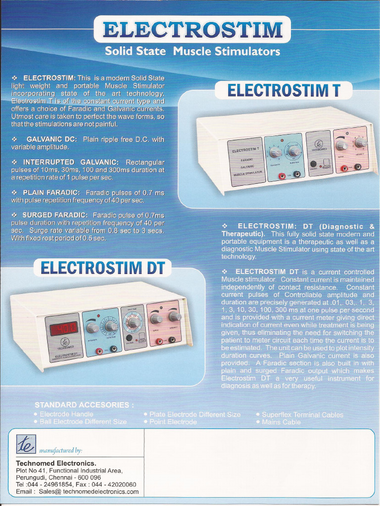 Electrostim DT | PDF