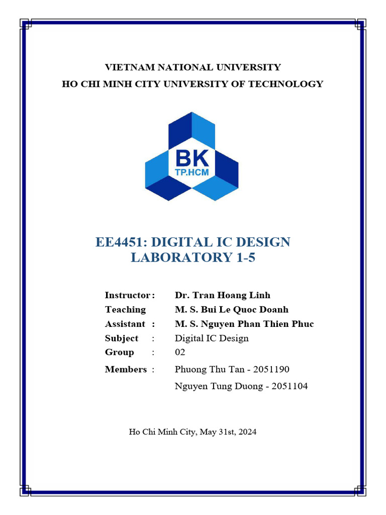 Digital IC Design Lab Experiments | PDF | Mosfet | Field Effect Transistor